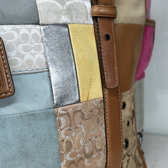 Vintage Coach Patchwork Tote - Picture 10 of 15